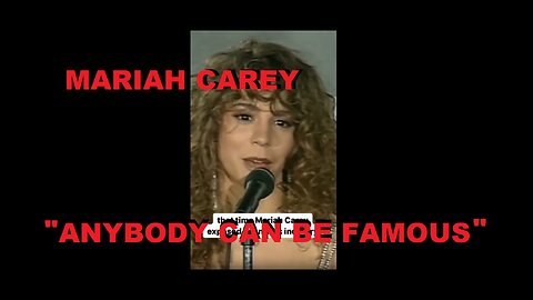 THAT TIME MARIAH CAREY EXPOSED THE MUSIC INDUSTRY