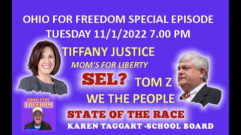 OHIO FOR FREEDM TALKS TO TIFFANY JUSTICE-MOMS FOR LIBERTY AND TOM Z!