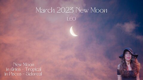 LEO Sun/Rising Sign | NEW MOON March 2023 TAROT READING | Spring Equinox | Pluto into Aquarius