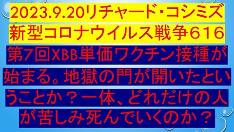 2023.09.20 リチャード・コシミズ新型コロナウイルス戦争６１６