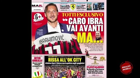 City e Liverpool avanti, Totti consiglia Ibrahimovic. Rassegna Stampa Sportiva ep.42 | 14.04.2022