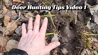 Deer Hunting Tips Video 1
