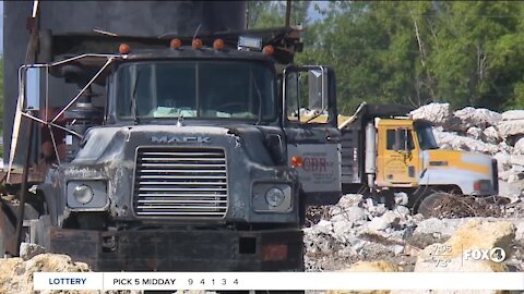 Construction site causing environmental and safety concerns for neighbors