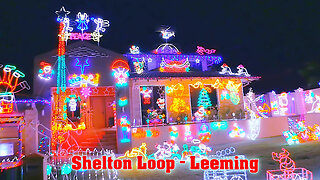 Best Christmas lights Perth Displays Shelton Loop Leeming Australia