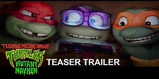 Teenage Mutant Ninja Turtles: Mutant Mayhem Teaser Trailer ( 2023 Movie) - Seth Rogen