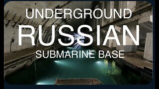 Underground Russian submarine base