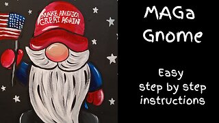 How to paint a MAGA Gnome