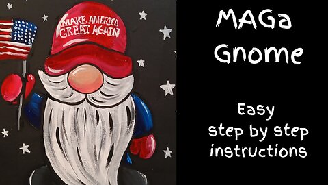 How to paint a MAGA Gnome