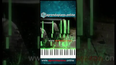 CLUBE DO GROOVE PIANO 08 APRENDA PIANO ONLINE #Shorts