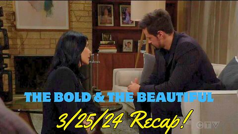 Thomas Feels Blindsided, Ridge Confronts Hope, Steffy Consoles Thomas!