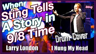 Drum Cover: Hung My Head by Sting - Larry London