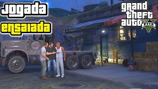 GTA V HISTÓRIA PARTE 35 - JOGADA ENSAIADA