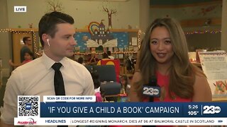 'If You Give a Child a Book' campaign