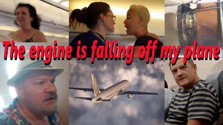 The engine is falling off my plane