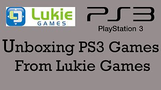 Unboxing PS3 Games From Lukie Games