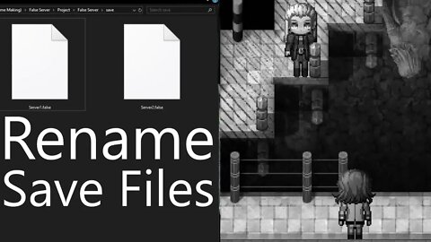 Plugging MV #45 Change Save File Name | RPG Maker MV Plugin Showcase