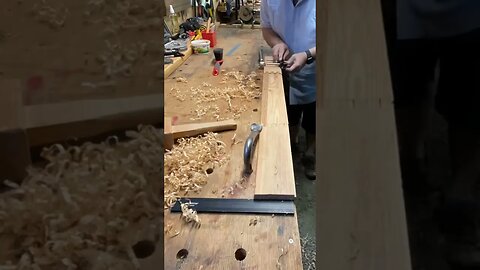 Planing a box back Groove