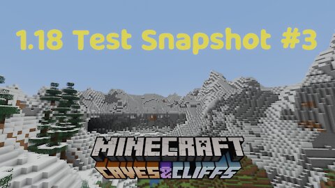 MOUNTAIN PEAK CHANGES + More! | Minecraft 1.18 Experimental Snapshot 5