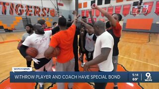 Withrow basketball player, coach have special bond