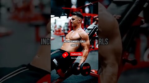 Biceps 💪🔥workouts you should try to boost your muscle growth✅. #bicepsworkout #shorts #bodybuilding
