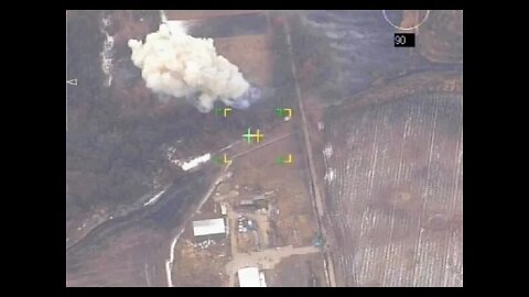 Russian Artillery Destroys Field Command Post