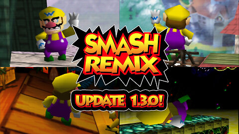 Smash Remix 1.3 - 1P Game - Wario