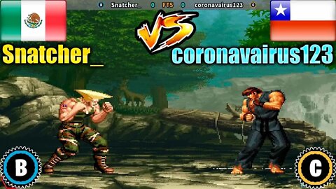 SNK vs. Capcom: SVC Chaos Super Plus (Snatcher_ Vs. coronavairus123) [Mexico Vs. Chile]