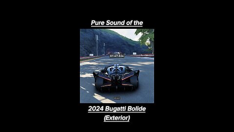 Pure Sound of the 2024 Bugatti Bolide