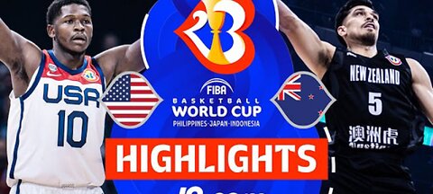 USA vs New Zealand Basketball World Cup 2023 | Highlights | FIBA