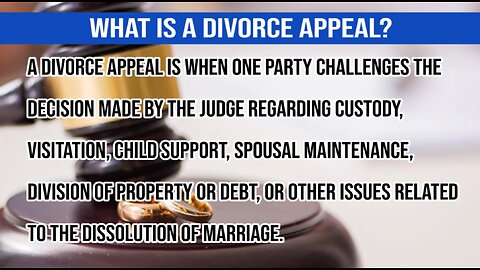 Divorce Appeals Attorney Denver