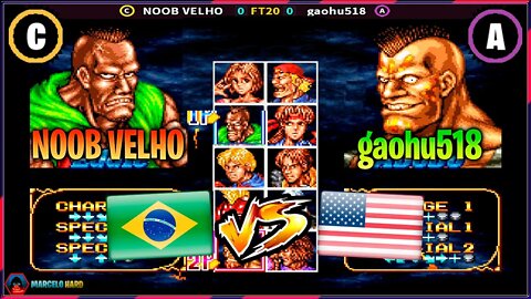 Double Dragon (NOOB VELHO Vs. gaohu518) [Brazil Vs. U.S.A.]