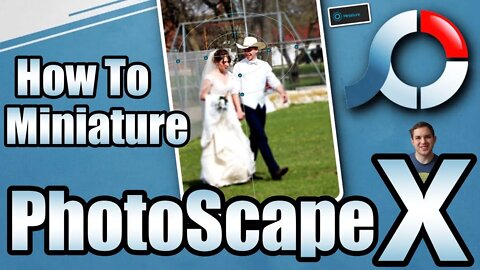 How To Use The Miniature Tool In PhotoScape X! Fake Tilt-Shift