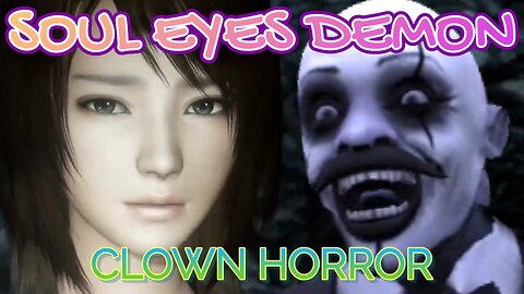 Haruka VS Mister Clown, Nightmare Difficulty, Carnival Map - Soul Eyes Demon: Clown Horror New Game