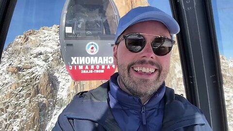 Riding a Gondola From France to Italy (via Mont-Blanc Panoramic)