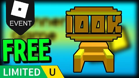 How To Get 100K Legacy Trophy in Manner's Game Hub (ROBLOX FREE LIMITED UGC ITEMS)