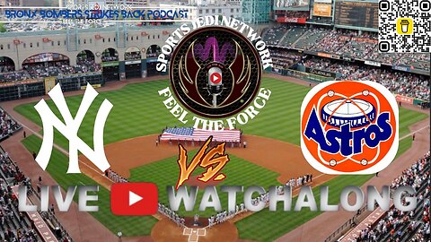 Watch ALONG Live: New York Yankees vs. Houston Astros In MLB Opening Week SUNDAY Baseball! ⚾