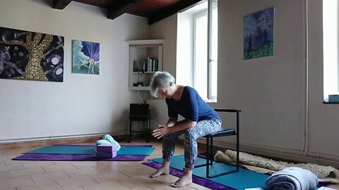 Svaroopa-INspired Chair Yoga at the INtuitive Yoga Lab