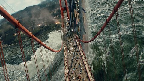 San Andreas (2015) - Tsunami Scene -