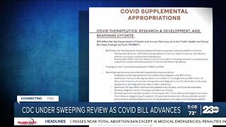 CDC under sweeping review as COVID bill advances