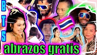 Por trás do movimento ABRAÇOS GRATUITOS de HUGS Pattaya!