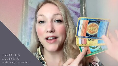Karma Cards: PROCESSING TIME - pick-a-card reading