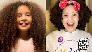11-year-old Poppy is a hair-donation trailblazer