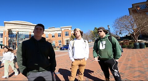 UNC Charlotte: Convicted Muslim Yells In My Face, 9 Conversations w/ 9 Different Students, Ministering to Skeptics, Atheists, Fake Christians & Sincere Christians, One Student Prays For Me