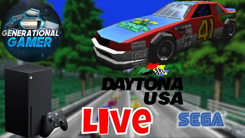 Daytona USA for Xbox 360 on Xbox Series X