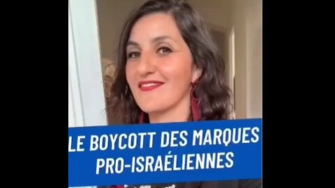 LE BOYCOTT DES MARQUES PRO-ISRAÉLIENNES !
