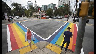 Teens Arrested Over 'Damage' to 'Pride Progress' Street Mural in Washington Bec