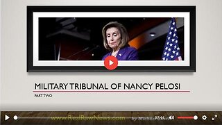 U.S. MILITARY TRIBUNAL OF NANCY PELOSI AT GITMO - PART TWO - TRUMP NEWS