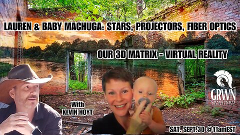 Lauren & Baby Machuga: Stars, projectors and fiber optics in a 3D Matrix