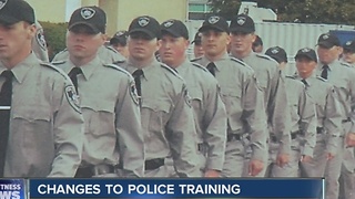 Police training changing