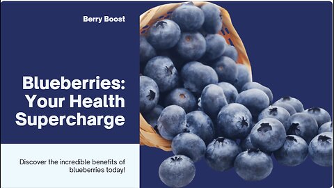 The Power of Blueberries: Daily Benefits Revealed